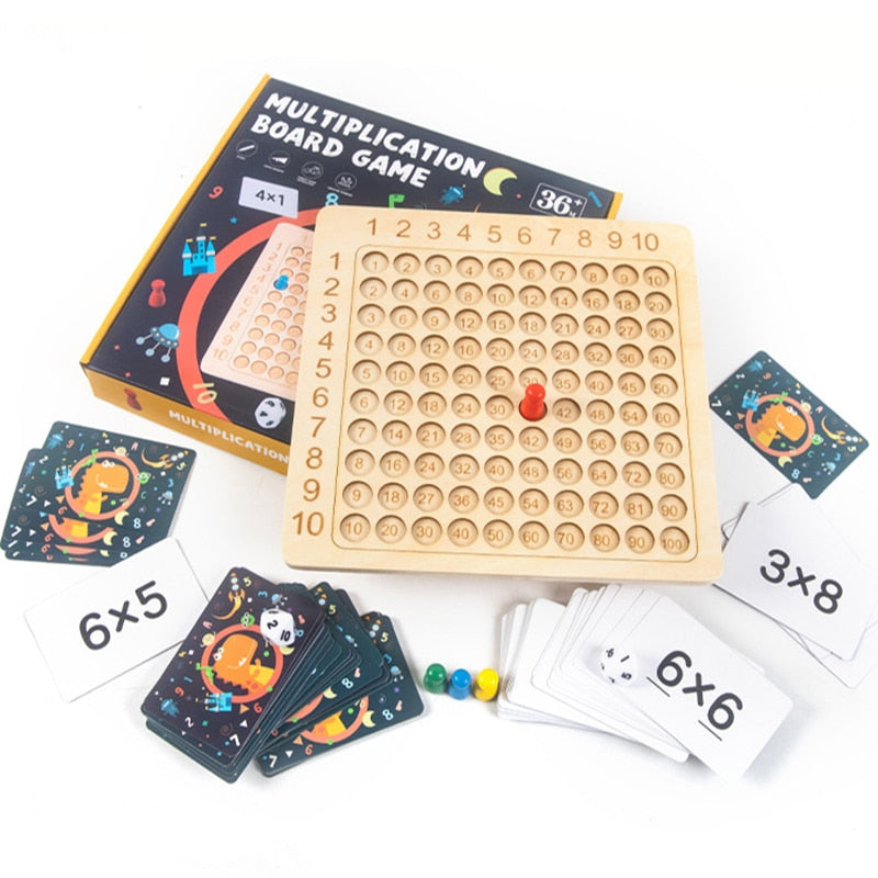 jogo multiplicação madeira, Placa Madeira Multiplicação Matemática  Montessori Jogo Tabuleiro,blocos matemáticos madeira para jogo tabuleiro  Weeyutix