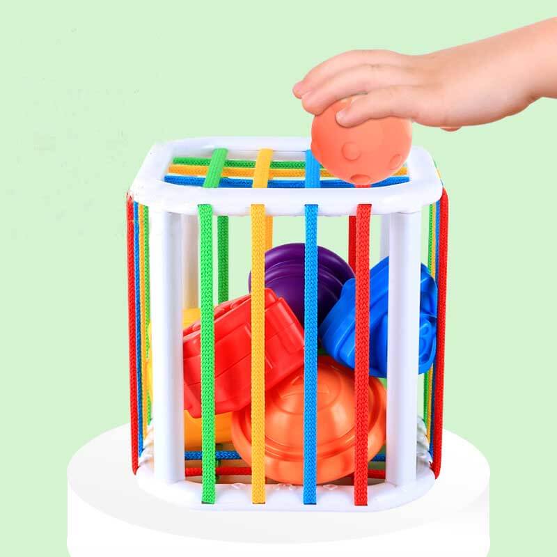 Brinquedo Infantil Caixa Desafiadora Sensorial