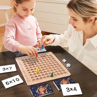 jogo multiplicação madeira, Placa Madeira Multiplicação Matemática  Montessori Jogo Tabuleiro,blocos matemáticos madeira para jogo tabuleiro  Weeyutix
