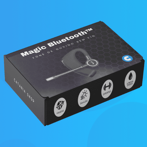 Fone Magic Bluetooth™ (Compatível em todos os celulares)